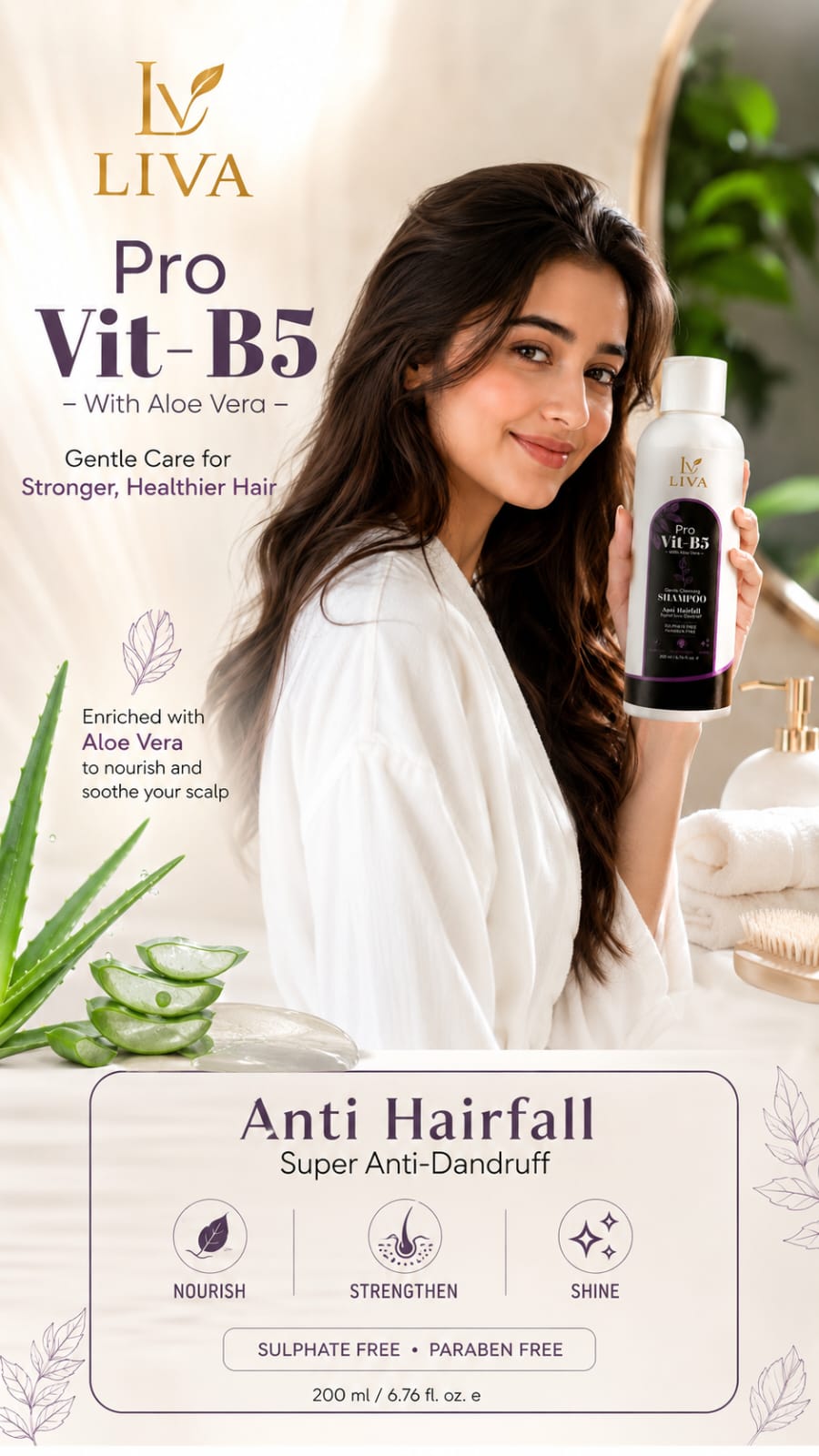 LIVA Pro Vit-B5 Shampoo