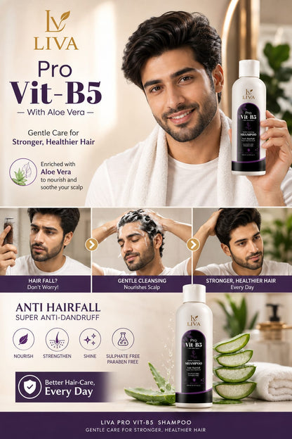 LIVA Pro Vit-B5 Shampoo